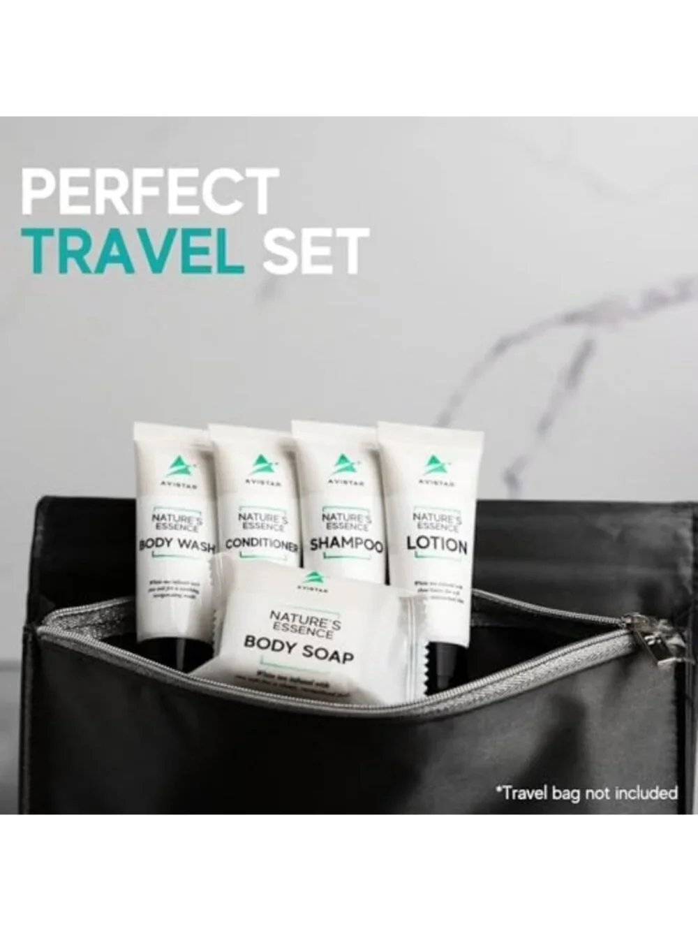 90-Piece Travel Toiletries Set - Mini Hotel Soaps, Shampoo & Conditioner for BnB